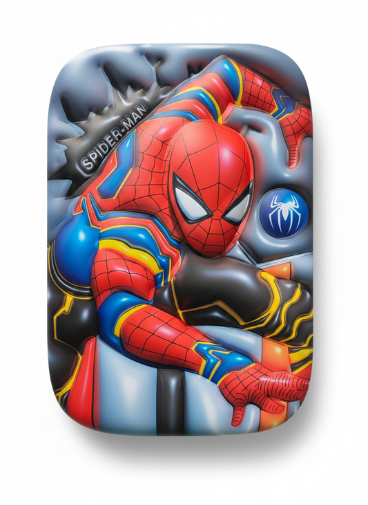 GenZ (EVA) 1Pc 3D Pencil Case, Large Capacity Pencil Pouch Bag For Boys & Girls Students With Zip Closure Portable Stationery Bag Organizer Eva