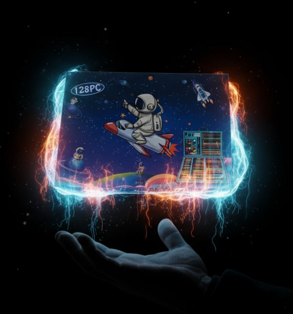 GenZ Star Space Color Kit 128Pcs for Kids